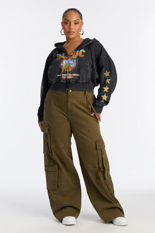 Desi Mineral Wash Cargo Pant