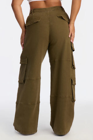 Desi Mineral Wash Cargo Pant