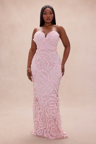 Elaine Embellished Sequin Gown