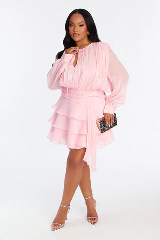Giselle Soft Organza Mini Dress