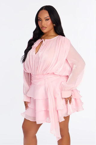 Giselle Soft Organza Mini Dress