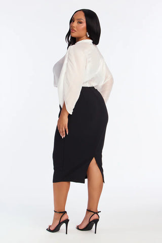 Chelsea Long Sleeve Midi Dress