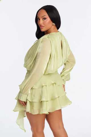 Giselle Soft Organza Mini Dress