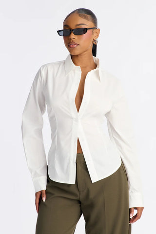 Office Cutie Poplin Shirt