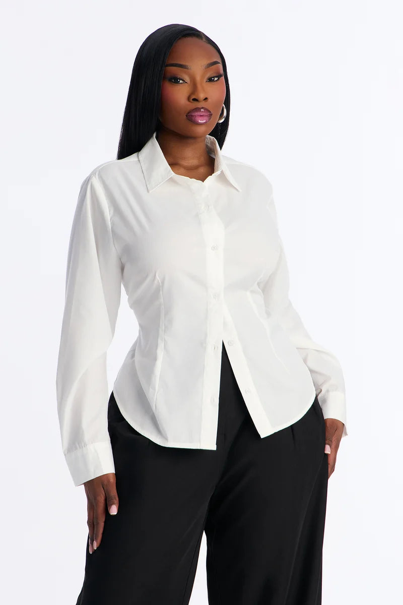 Office Cutie Poplin Shirt