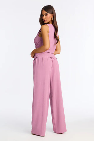 Danielle Off Shoulder Pant Set