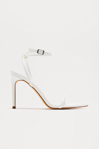 Take Me Places Heeled Sandals - White