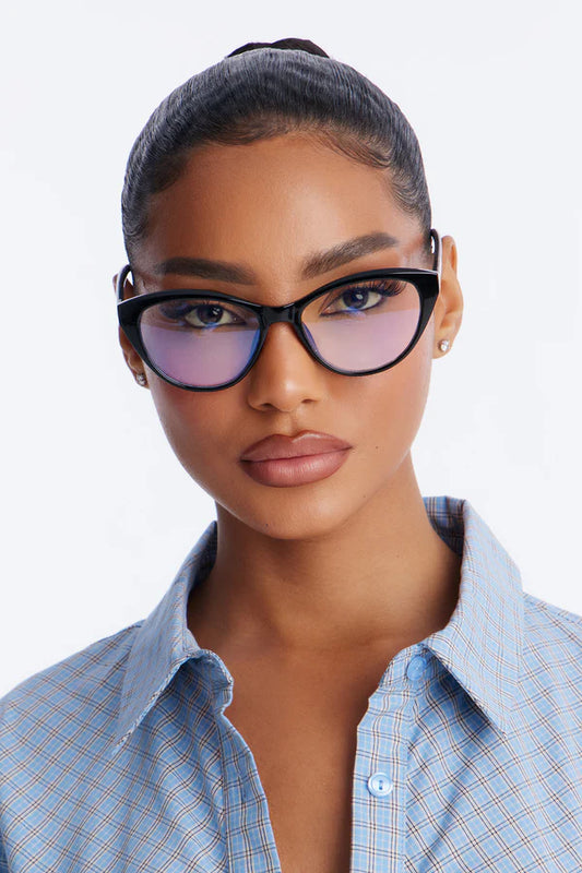 Heart Eyes Cat Eye Blue Light Glasses