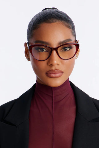Heart Eyes Cat Eye Blue Light Glasses