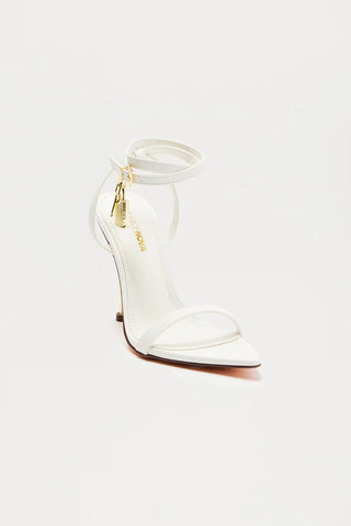 Locked In Your Love Heeled Sandals - Black