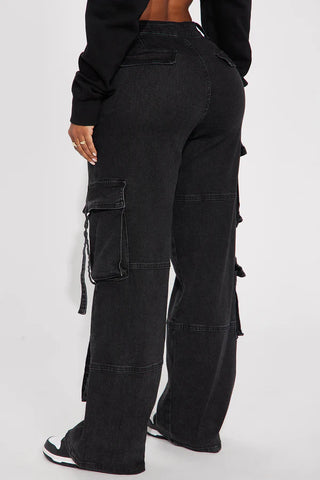 Desi Mineral Wash Cargo Pant