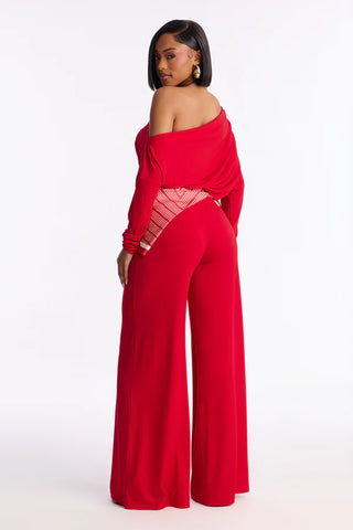 Define Me 3 Piece Scarf Pant Set