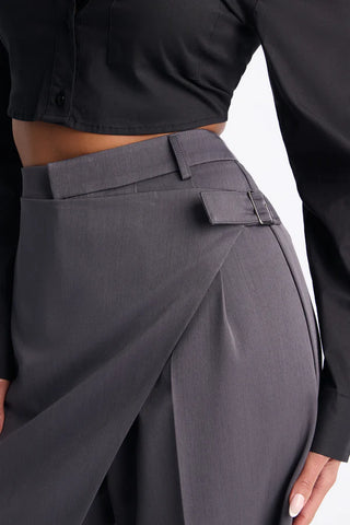 Tailored Touch Wrap Front Trouser