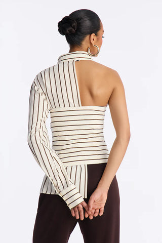 Martini Hour Striped 2 Piece Poplin Shirt