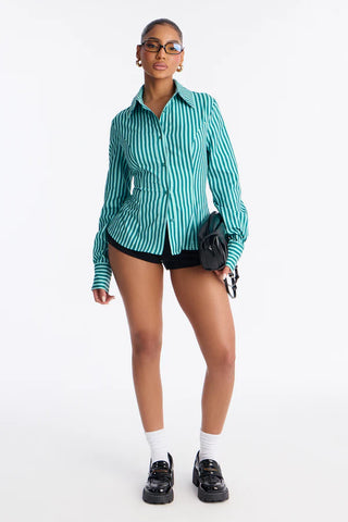 Minimal Mood Stripe Shirt