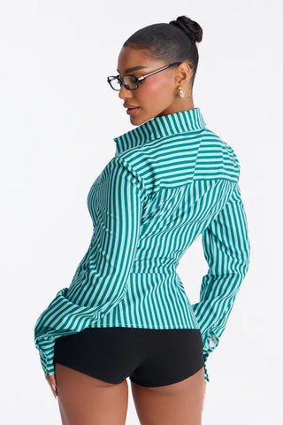 Minimal Mood Stripe Shirt