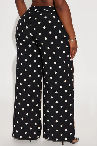 Lucelia Polka Dot Trouser Pant