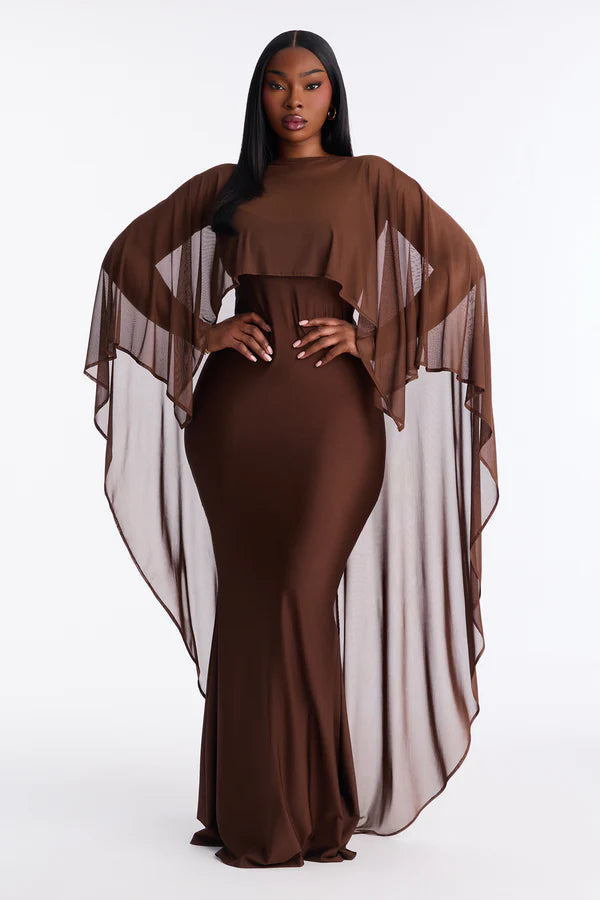 Staying True Satin Maxi Dress