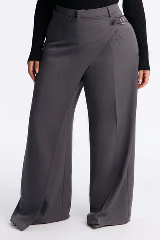 Tailored Touch Wrap Front Trouser