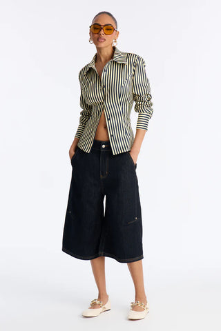 Minimal Mood Stripe Shirt
