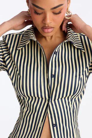 Minimal Mood Stripe Shirt