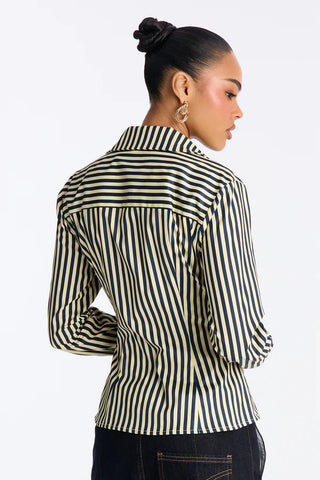 Minimal Mood Stripe Shirt
