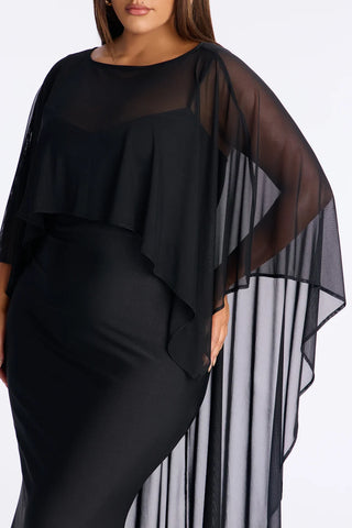 Staying True Satin Maxi Dress
