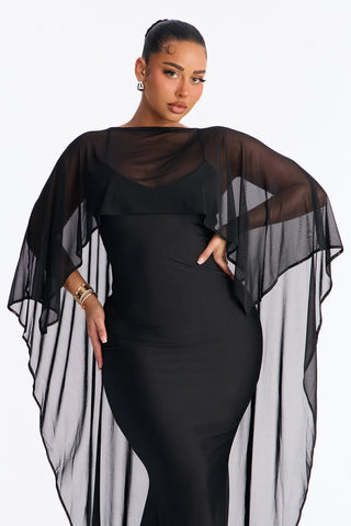 Staying True Satin Maxi Dress