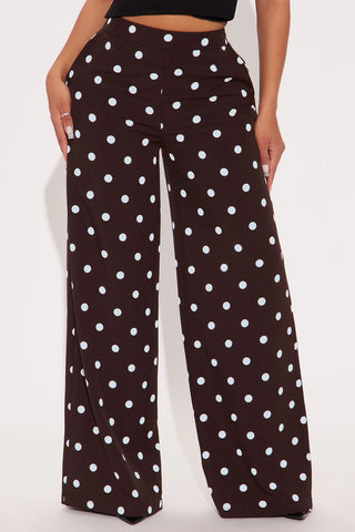 Lucelia Polka Dot Trouser Pant