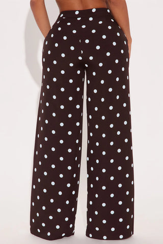 Lucelia Polka Dot Trouser Pant