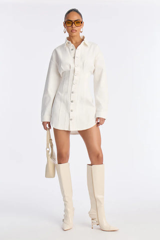 Alessandra Denim Mini Dress