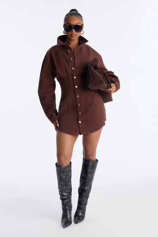 Alessandra Denim Mini Dress