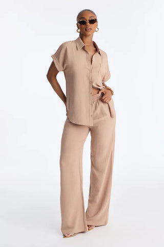 Makela Flowy Wide Leg Pant Set