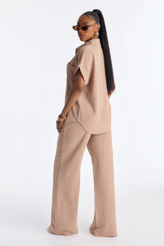 Makela Flowy Wide Leg Pant Set