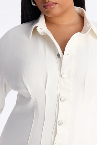 Alessandra Denim Mini Dress