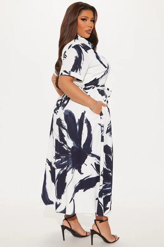 Mel Maxi Shirt Dress