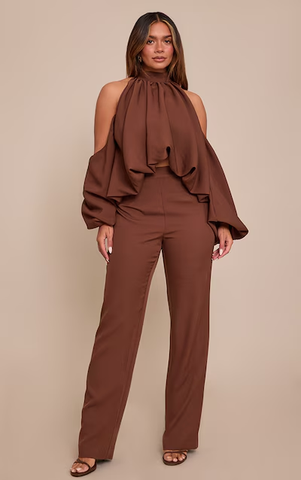 Tailored Straight Leg Trousers