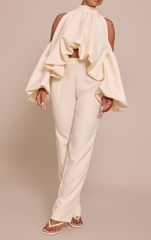 Tailored Straight Leg Trousers