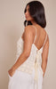 Petite Cream Stud Tie Back Cami Top