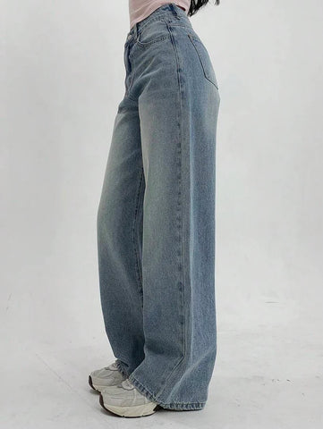 Low Waist Straight Jeans