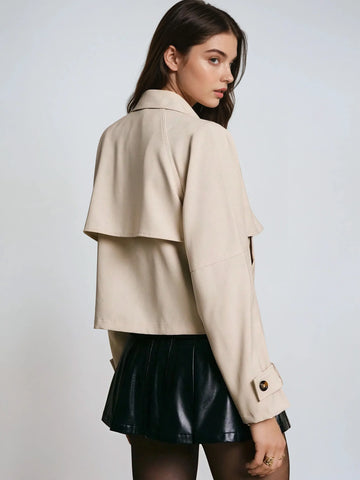 Timeless Trench Coat Double Breasted Old Money Style