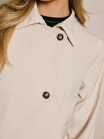 Timeless Trench Coat Double Breasted Old Money Style