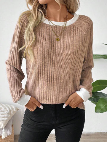 Colorblock Raglan Sweatshirt