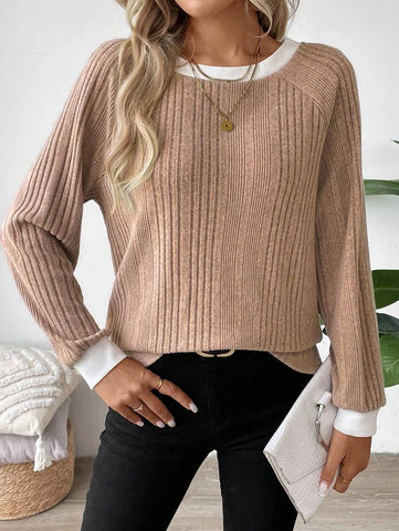 Colorblock Raglan Sweatshirt