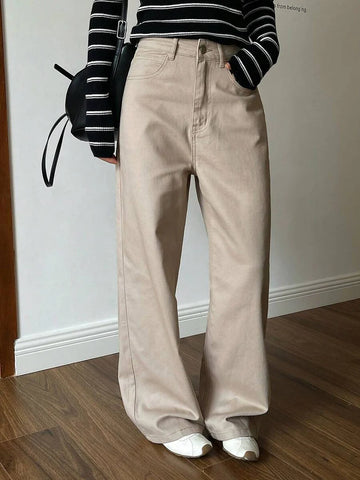 Low Waist Straight Jeans