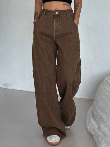 Tall Midrise Loose Straight Jeans