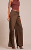 Tall Stone Woven Wrap Front Trousers