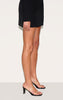 Crystal Noir Square Mules