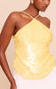 Opal Premium Large Sequin Halterneck Top