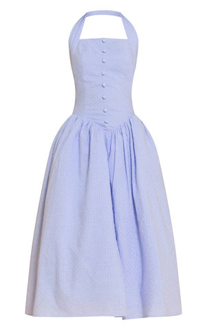 Sweet Stitch Halterneck Midaxi